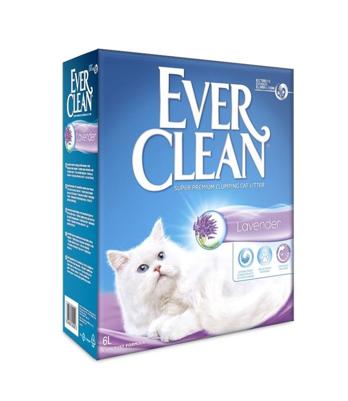 Ever Clean Lavender / Lavanta Kokulu Topaklaşan Kedi Kumu 10 Lt