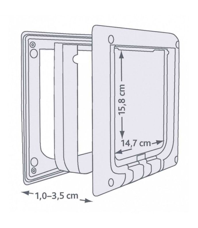 Trixie Elektromanyetik Kedi Kapısı