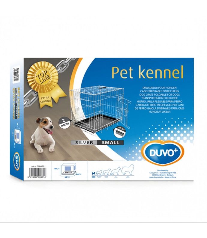 Duvo+ Topline Dog Crate Chrome Köpek Kafesi 62 cm