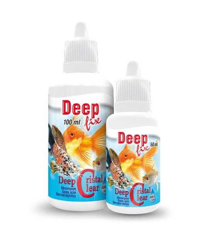 Deep Cristal Clear Akvaryum Suyu İçin Berraklaştırıcı 50 Ml