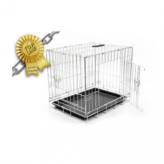 Duvo+ Topline Dog Crate Chrome Köpek Kafesi 76 cm