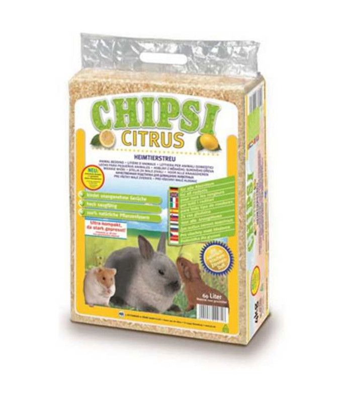 Chipsi Limon Aromalı Hamster Tavşan Talaşı 60 Lt